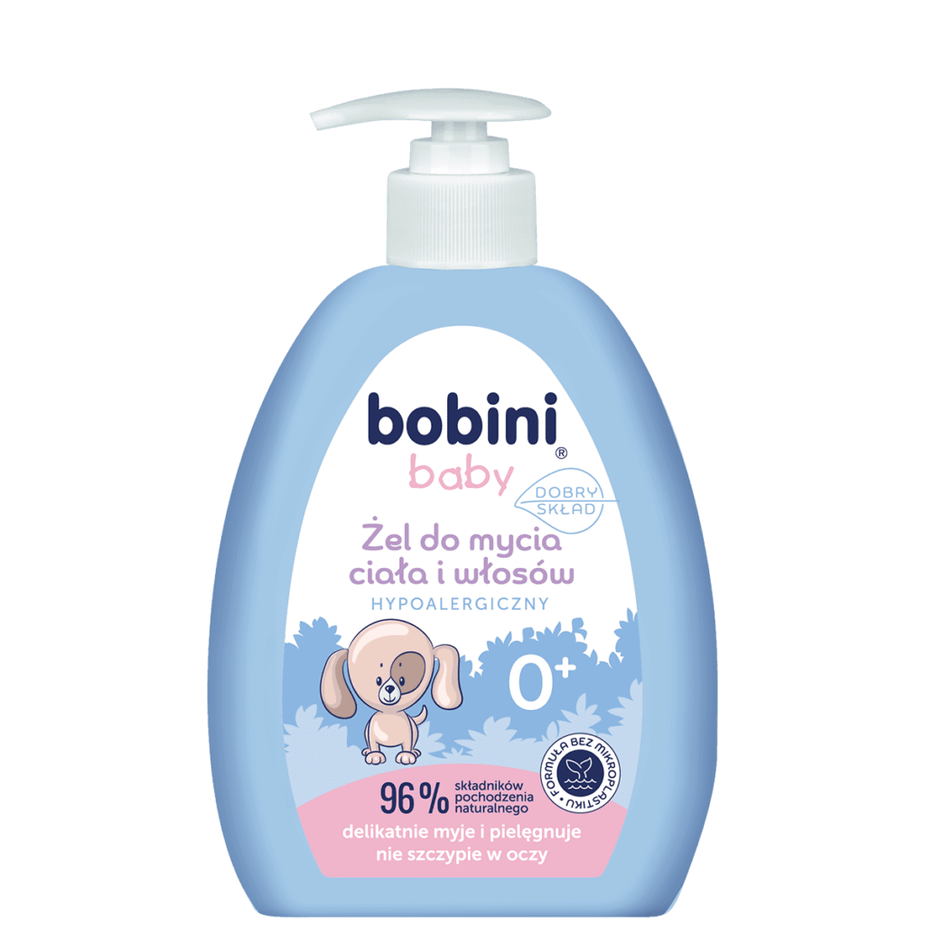 Bobini Baby Żel do mycia ciała i włosów 300 ml