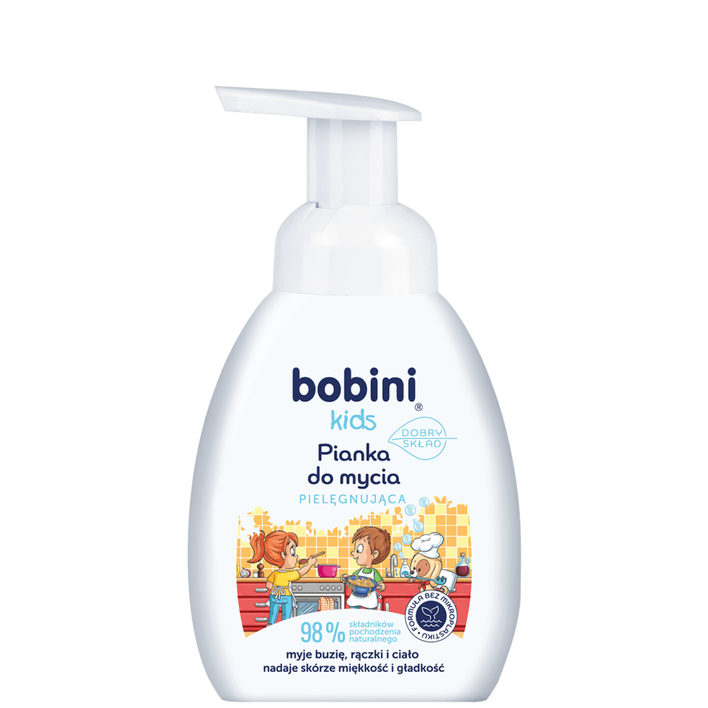 Bobini Kids Pianka do mycia – pielęgnująca 300 ml