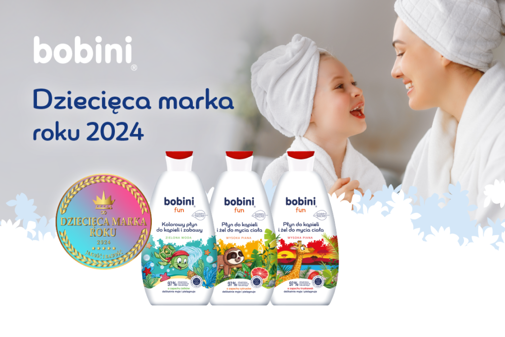 Bobini z tytułem Dziecięca Marka Roku 2024